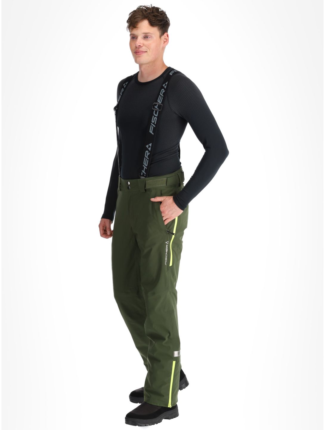 Fischer, RC4 pantalon de ski hommes Rifle Green vert 