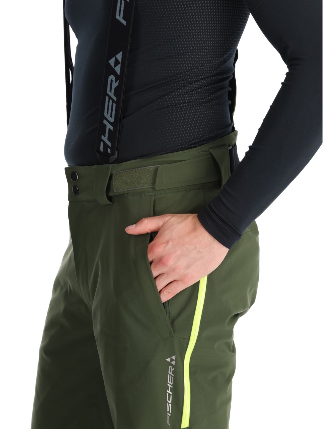 Fischer, RC4 pantalon de ski hommes Rifle Green vert 