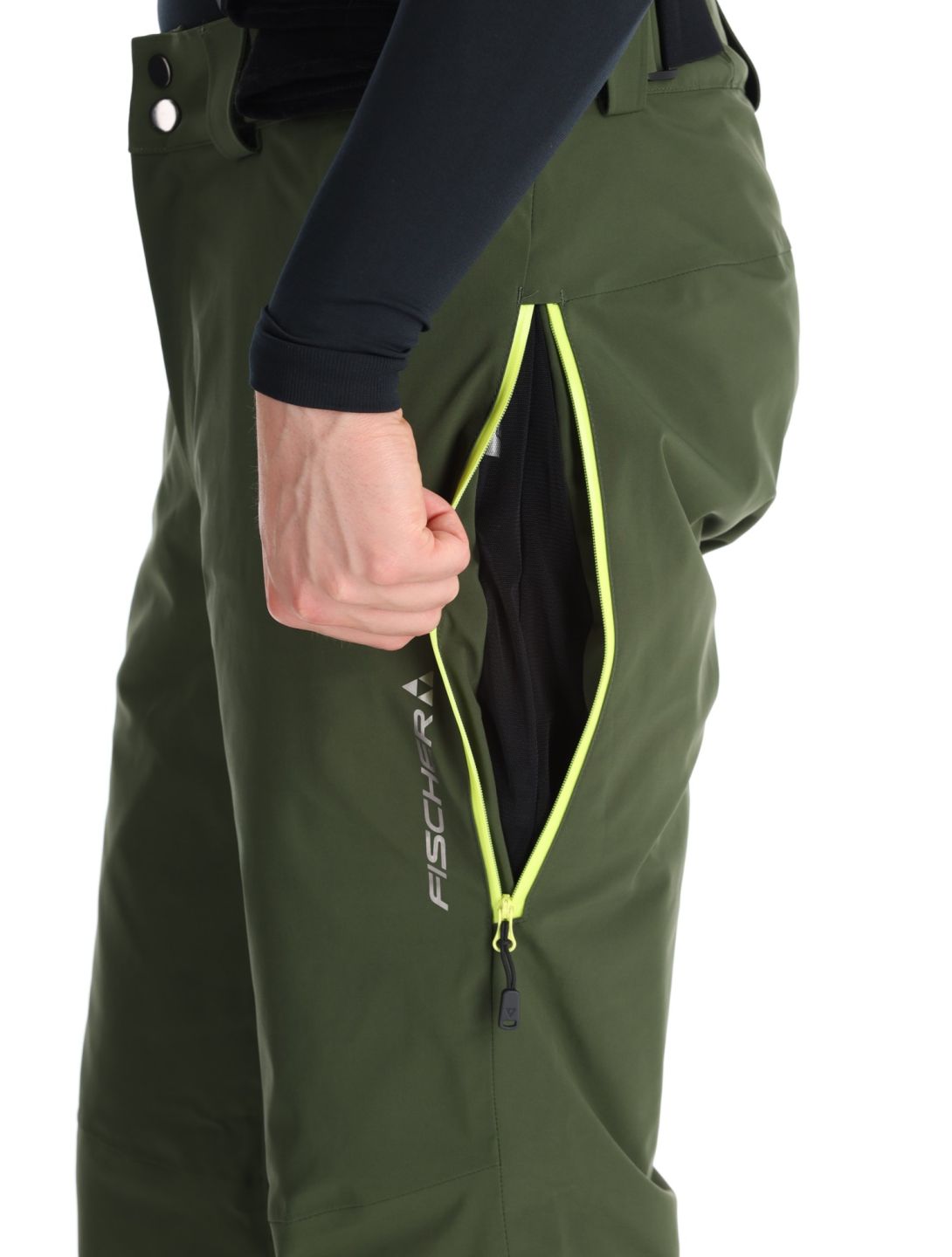 Fischer, RC4 pantalon de ski hommes Rifle Green vert 