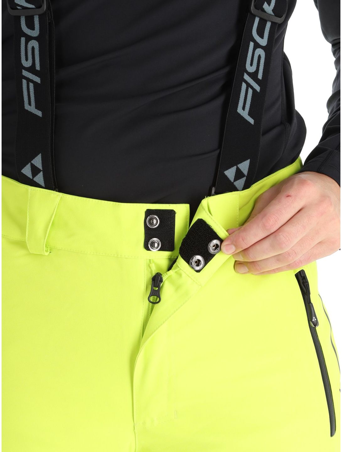 Fischer, RC4 pantalon de ski hommes Yellow jaune 