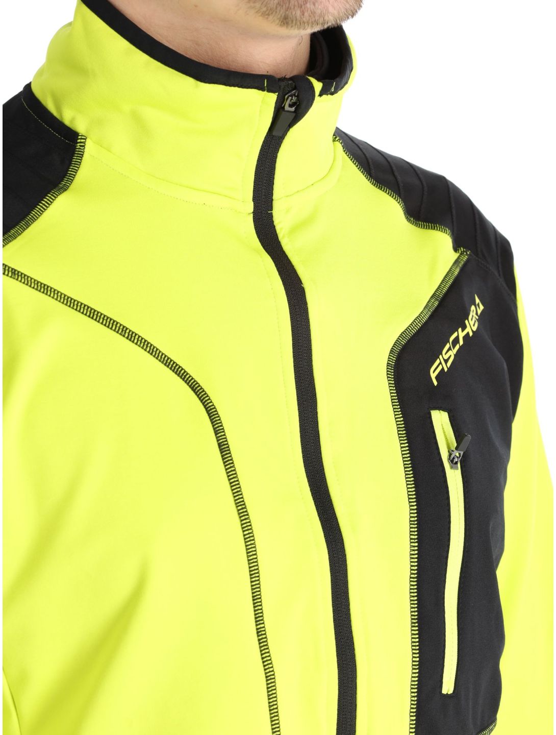 Fischer, Sellrain gilet hommes Yellow jaune 