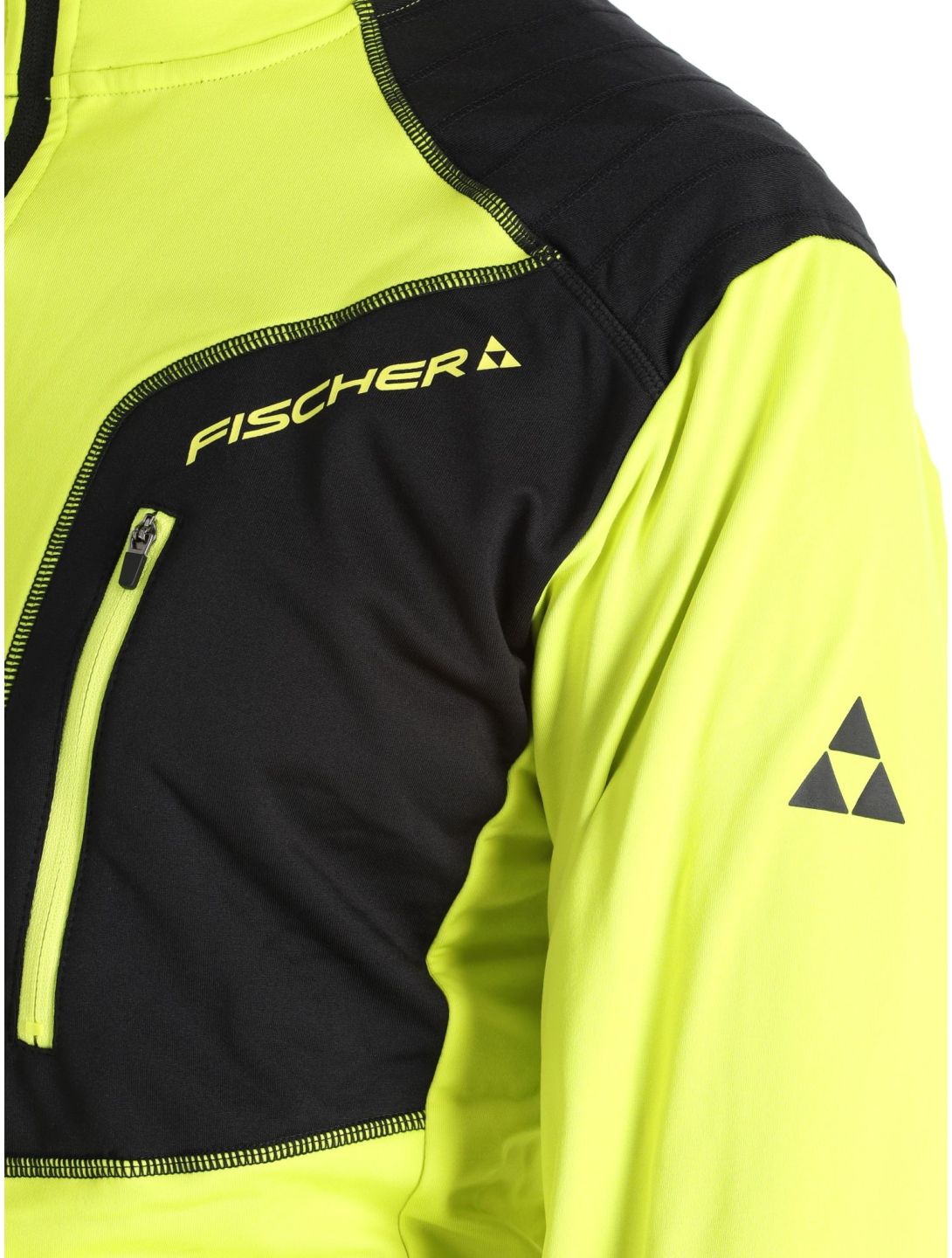 Fischer, Sellrain gilet hommes Yellow jaune 