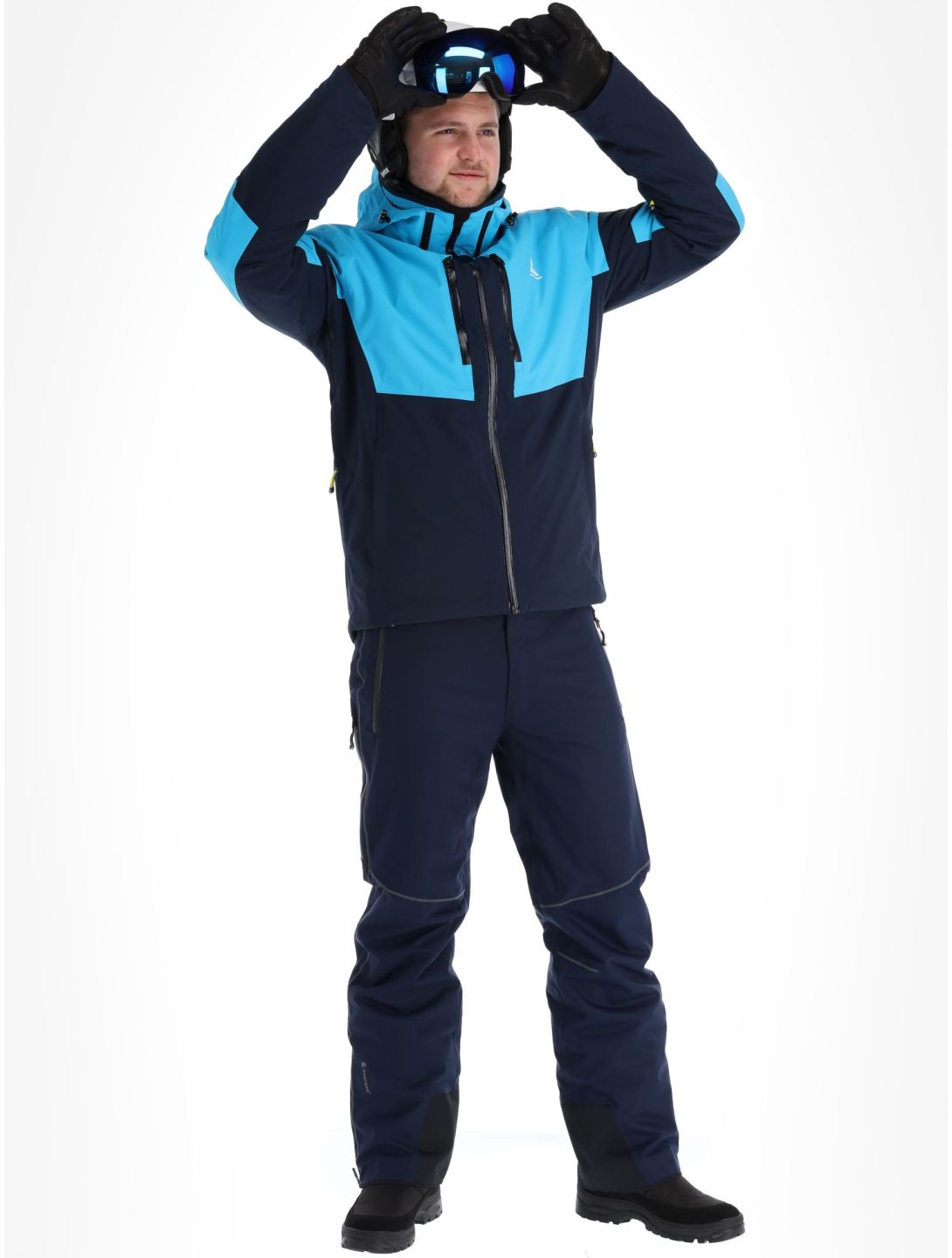 Fischer, Semmering veste de ski hommes Blue Marine bleu 