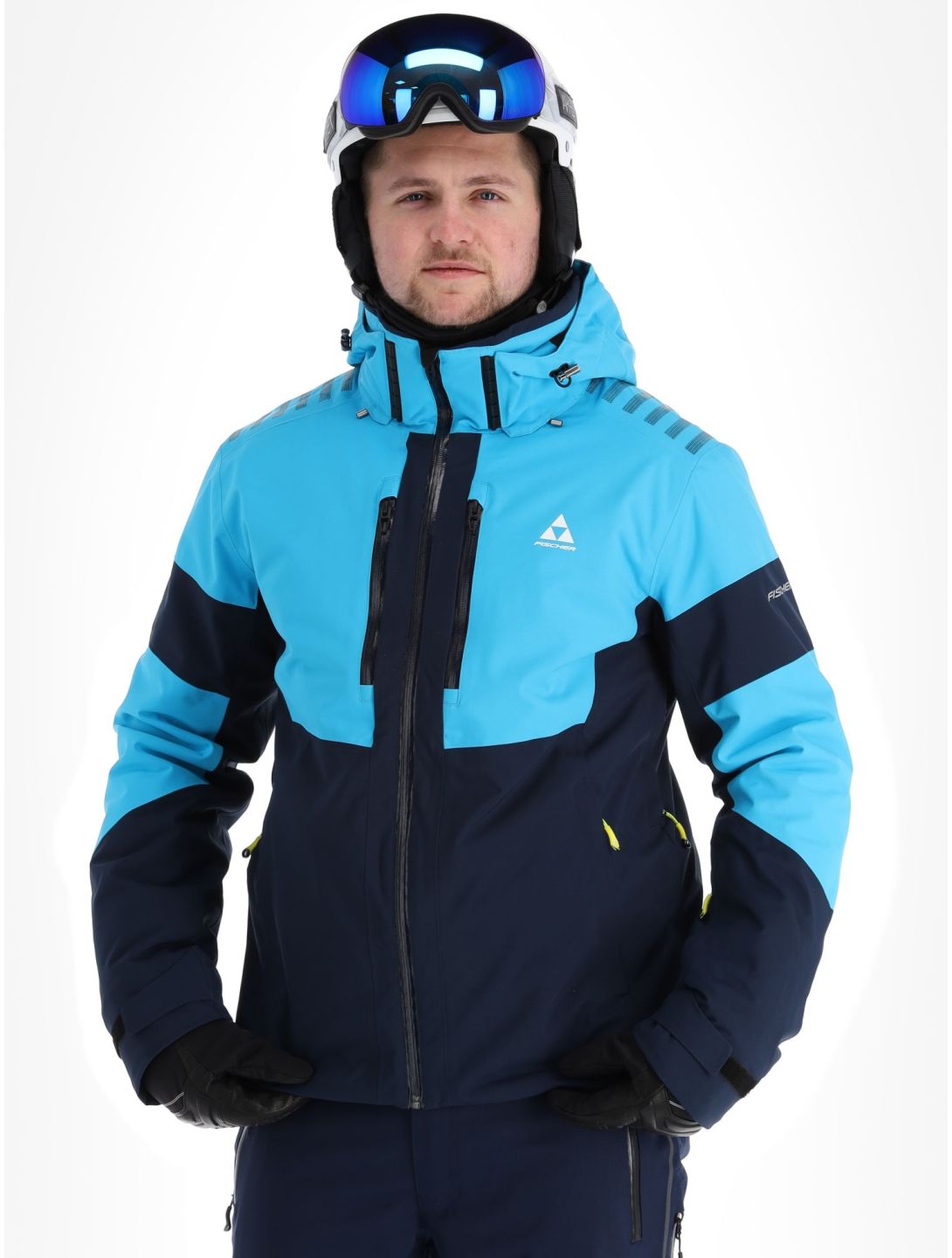 Fischer, Semmering veste de ski hommes Blue Marine bleu 