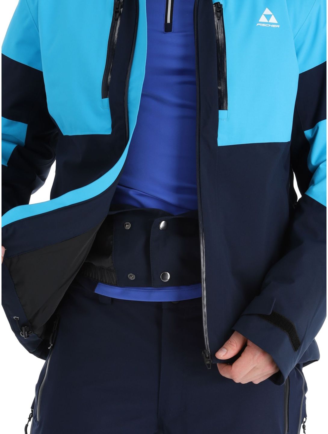 Fischer, Semmering veste de ski hommes Blue Marine bleu 