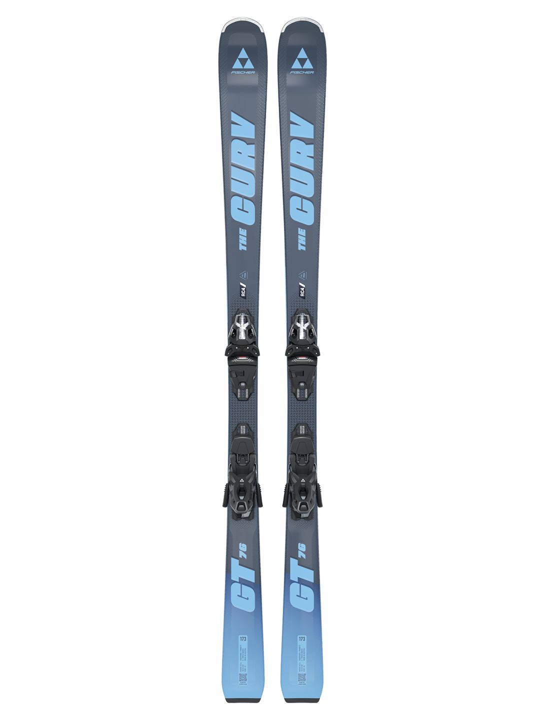 Fischer, The Curv Gt 76 TPR + RSW 10 PR (2024-2025) skis unisexe 