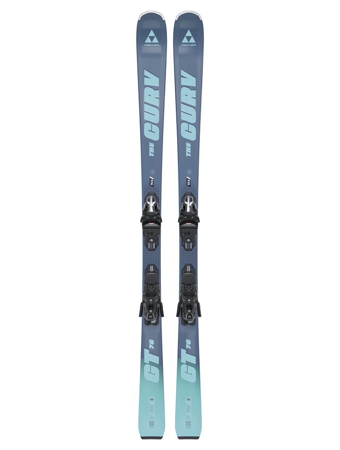 Fischer, The Curv Gt 76 TPR + RSW 10 PR (2024-2025) skis unisexe 