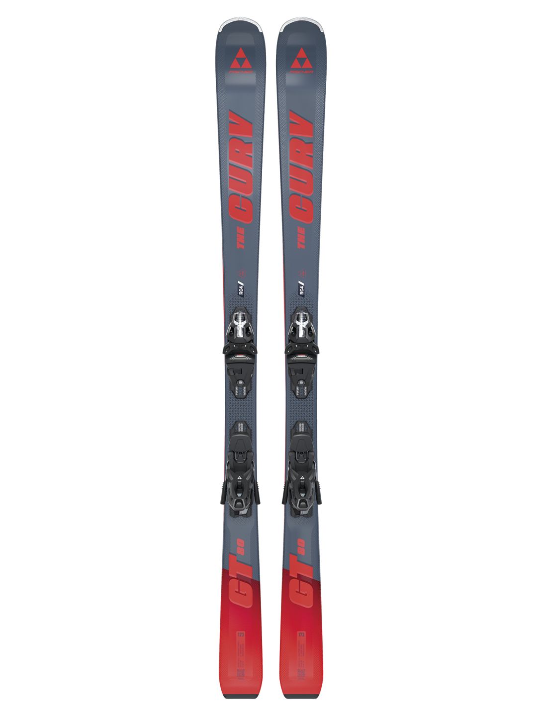 Fischer, The Curv Gt 80 TPR + RSW 11 PR (2024-2025) skis unisexe 