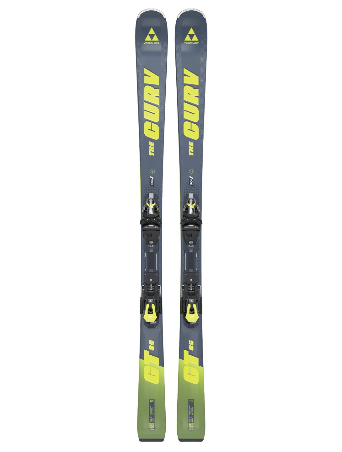 Fischer, The Curv Gt 85 Mt + RSW 12 PR skis unisexe 