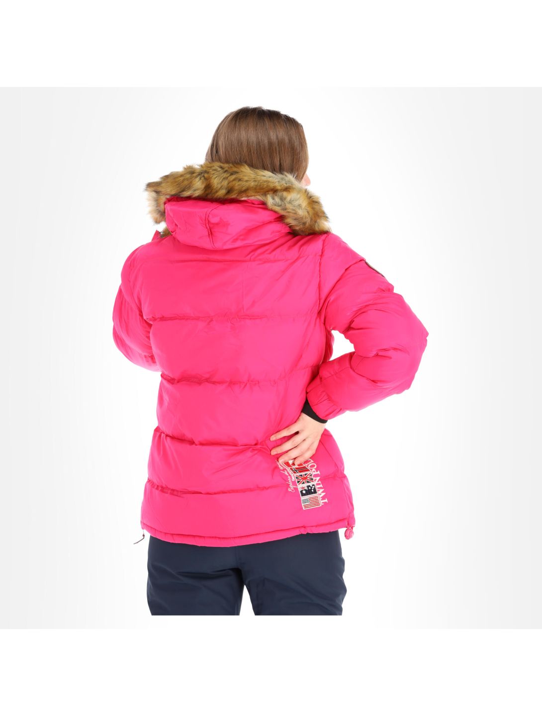 Geographical Norway, Belancolie Lady 001 anorak d'hiver femmes flashy rose 