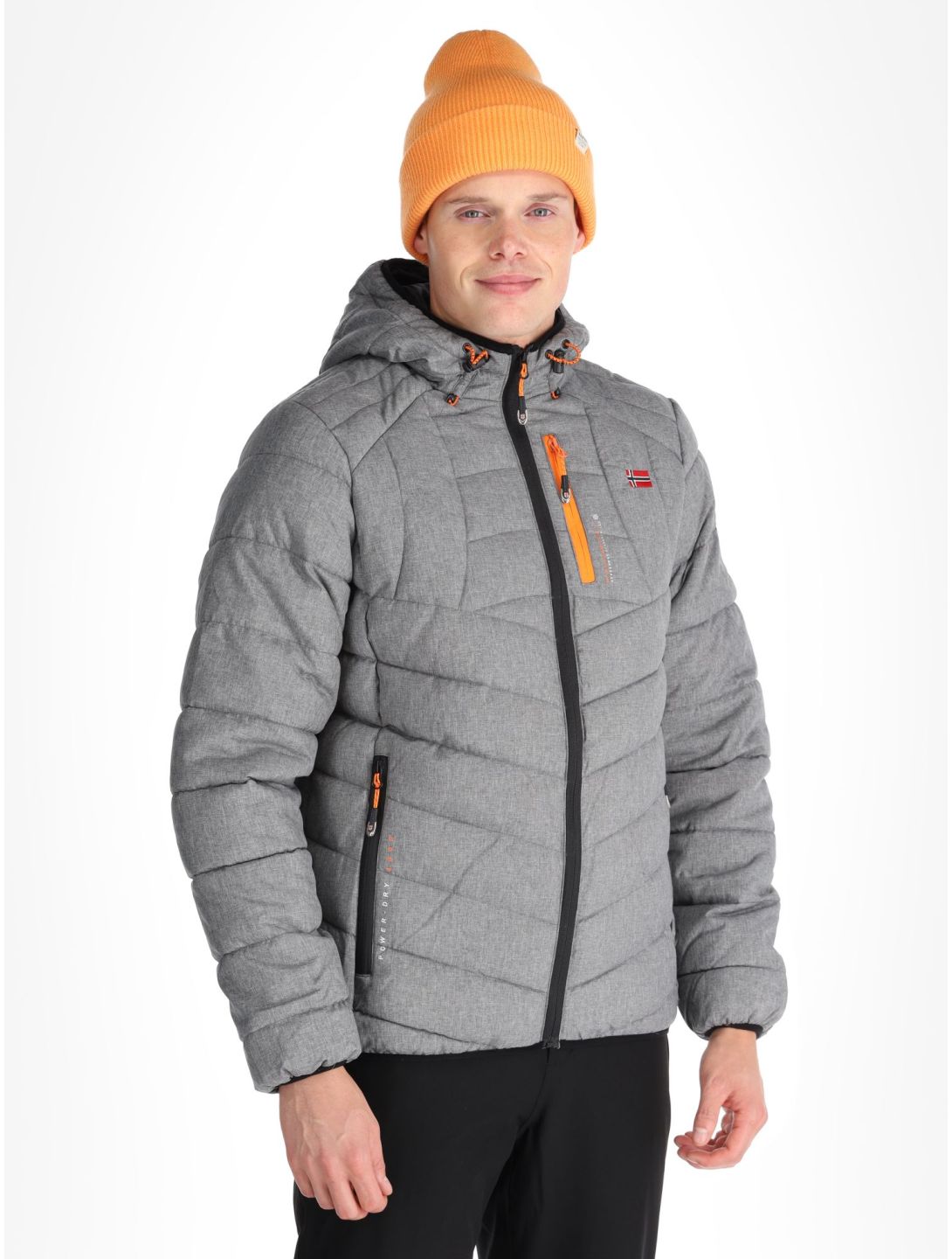 Geographical Norway, Bolchevic veste de ski hommes Light Grey gris 