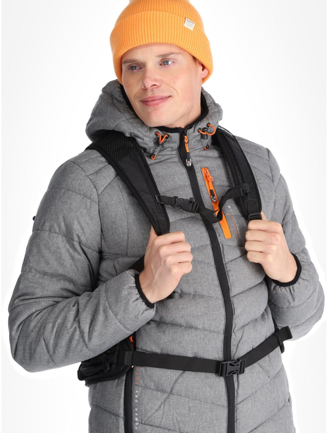 Geographical Norway, Bolchevic veste de ski hommes Light Grey gris 