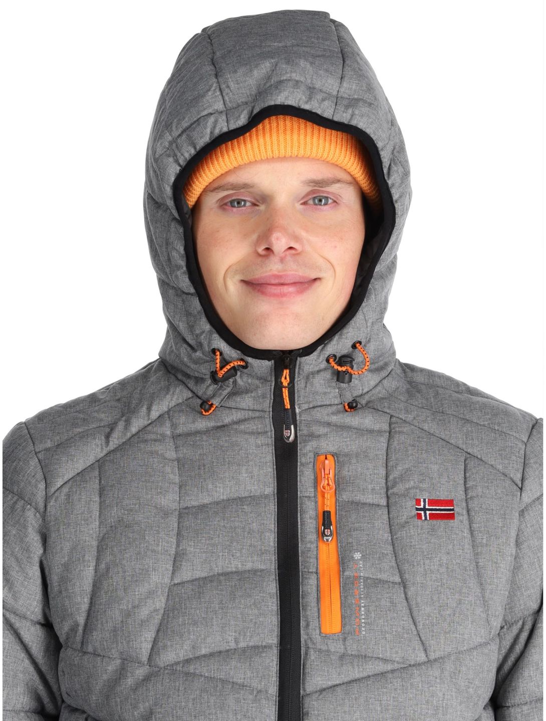 Geographical Norway, Bolchevic veste de ski hommes Light Grey gris 