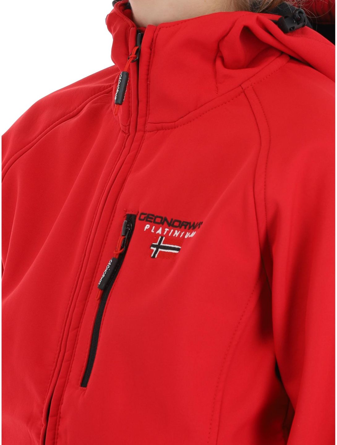 Geographical Norway, Tacer veste de ski softshell femmes Red rouge 