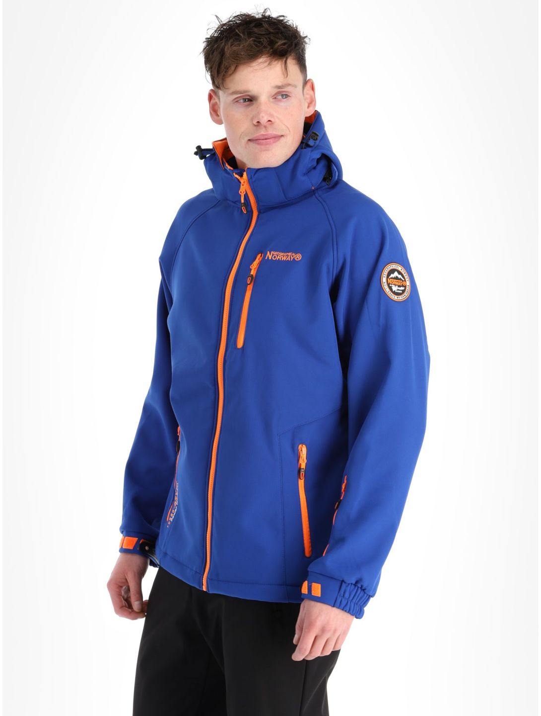 Geographical Norway, Texico veste de ski softshell hommes Royal Blue bleu 