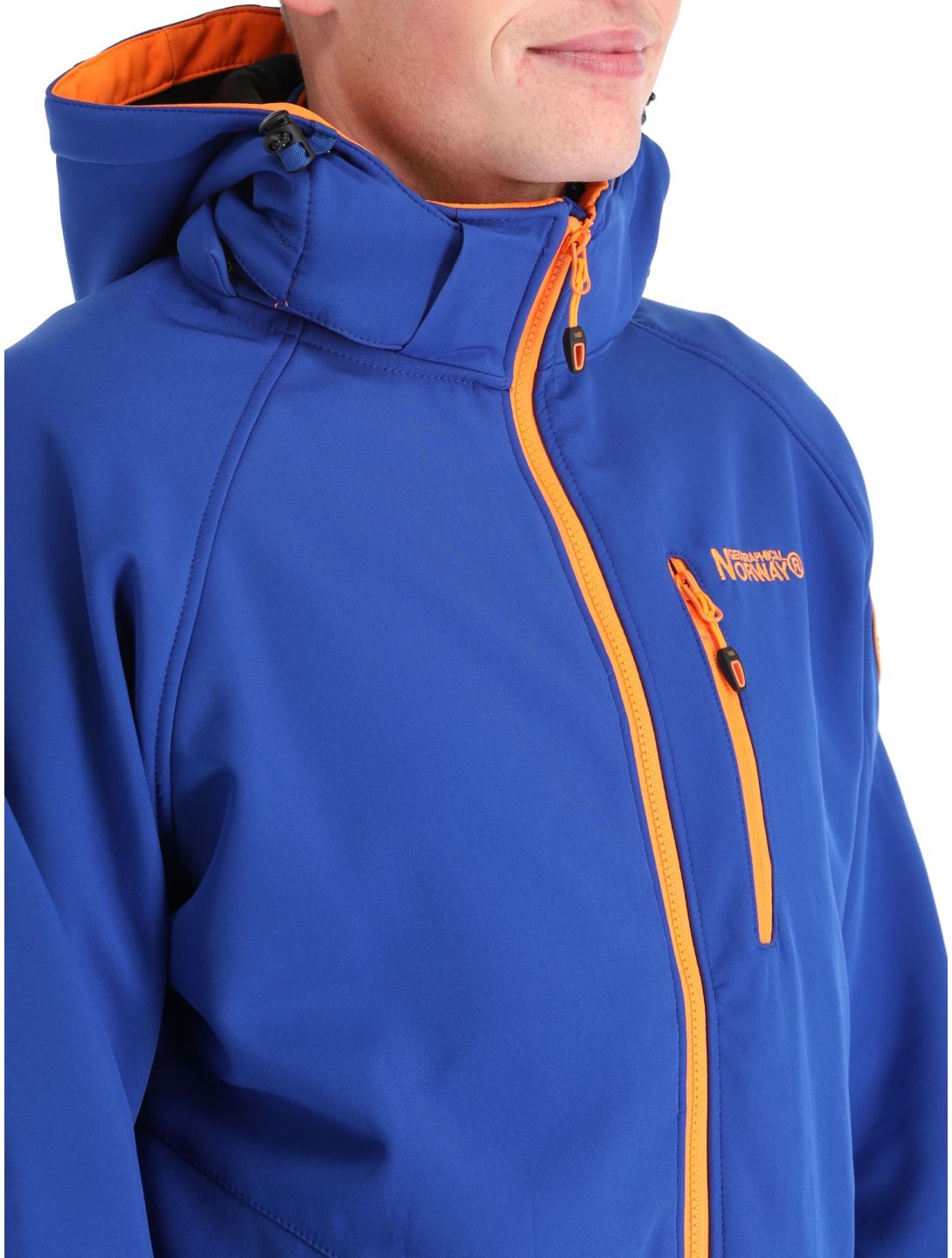 Geographical Norway, Texico veste de ski softshell hommes Royal Blue bleu 