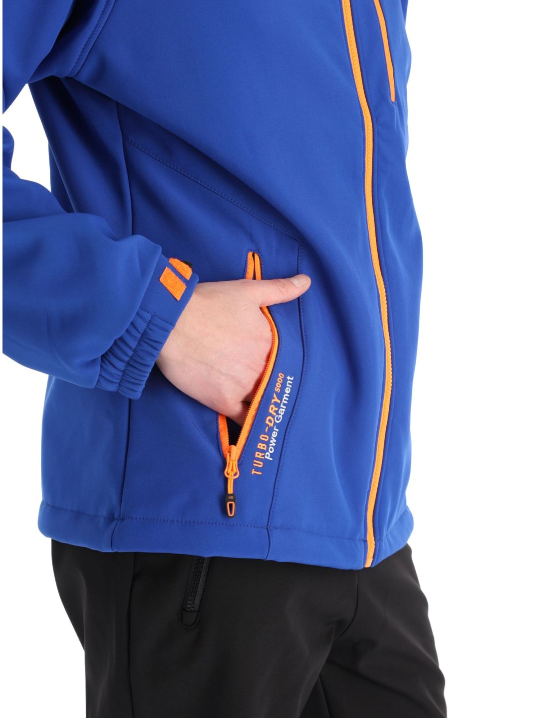 Geographical Norway, Texico veste de ski softshell hommes Royal Blue bleu 