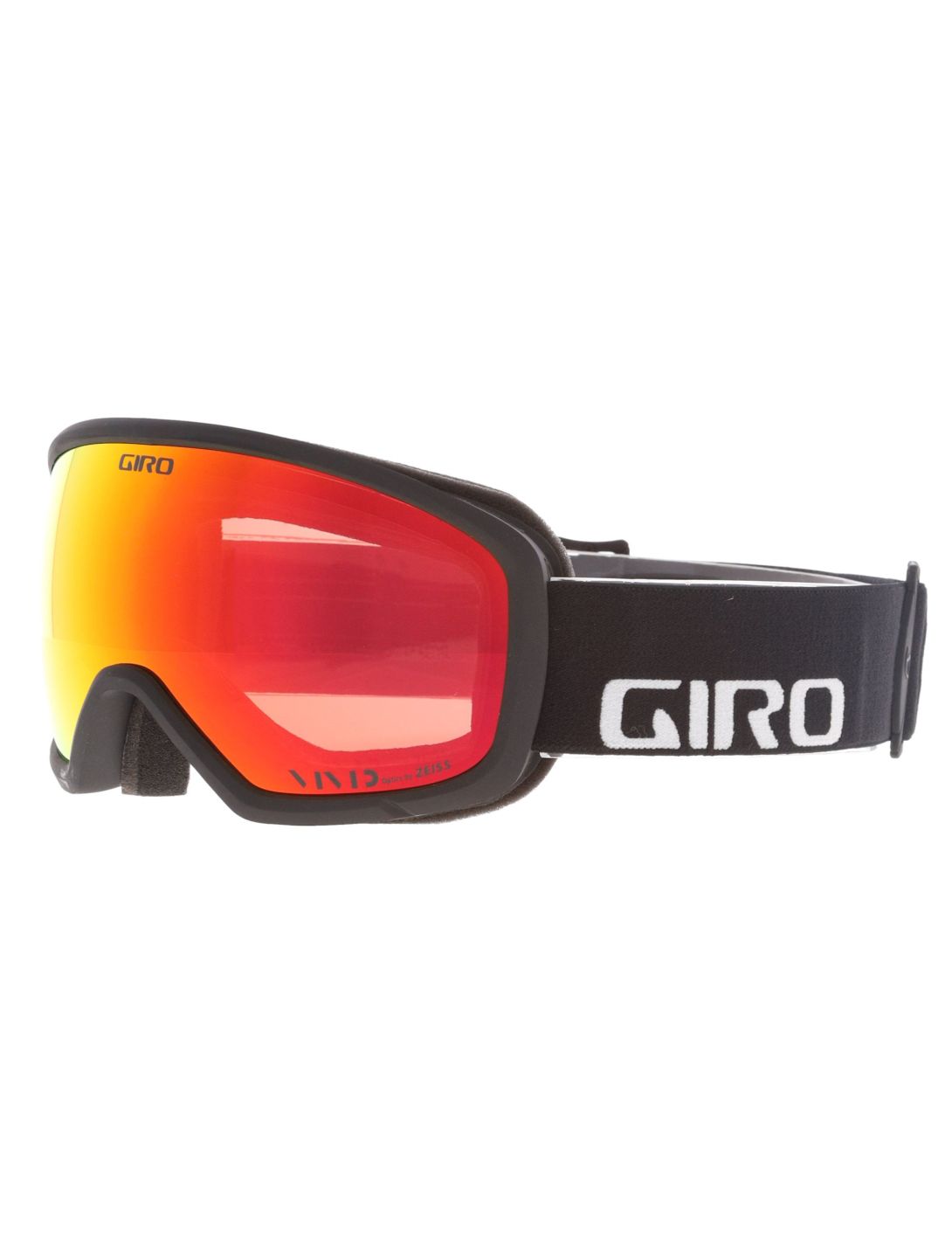 Giro, Ringo lunettes de ski unisexe Black Wordmark - VIVID EMBER noir 