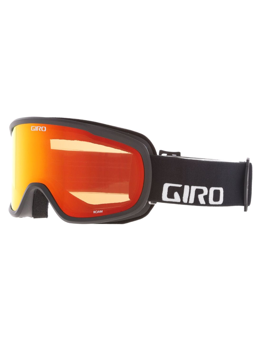 Giro, Roam lunettes de ski unisexe Black Wordmark - Amber Scarlet noir 