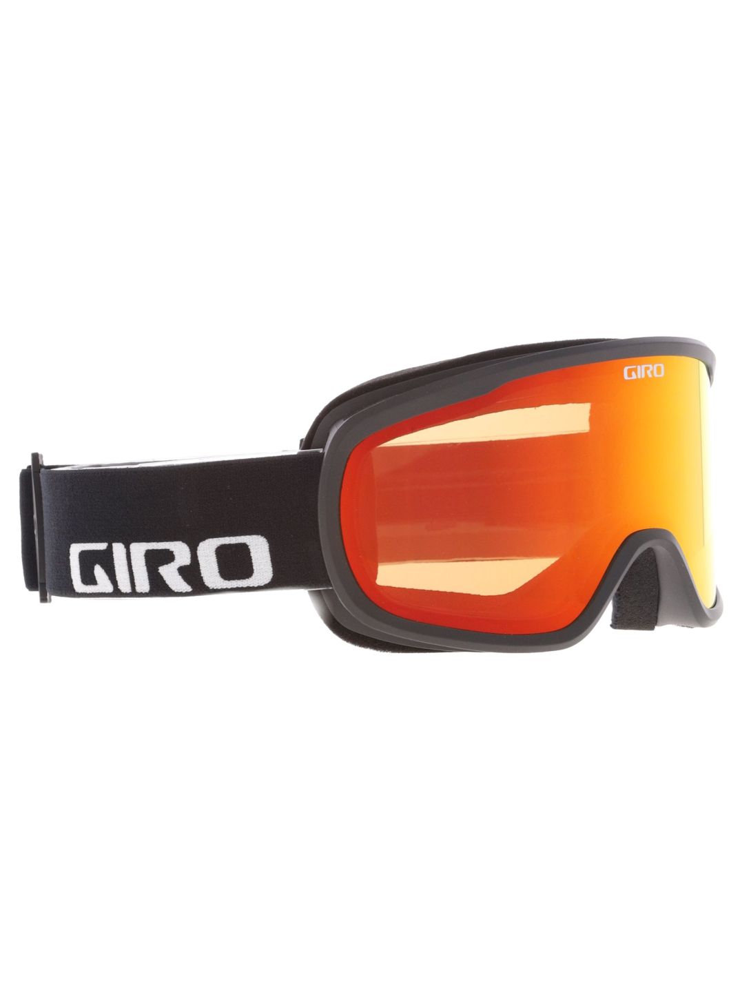 Giro, Roam lunettes de ski unisexe Black Wordmark - Amber Scarlet noir 