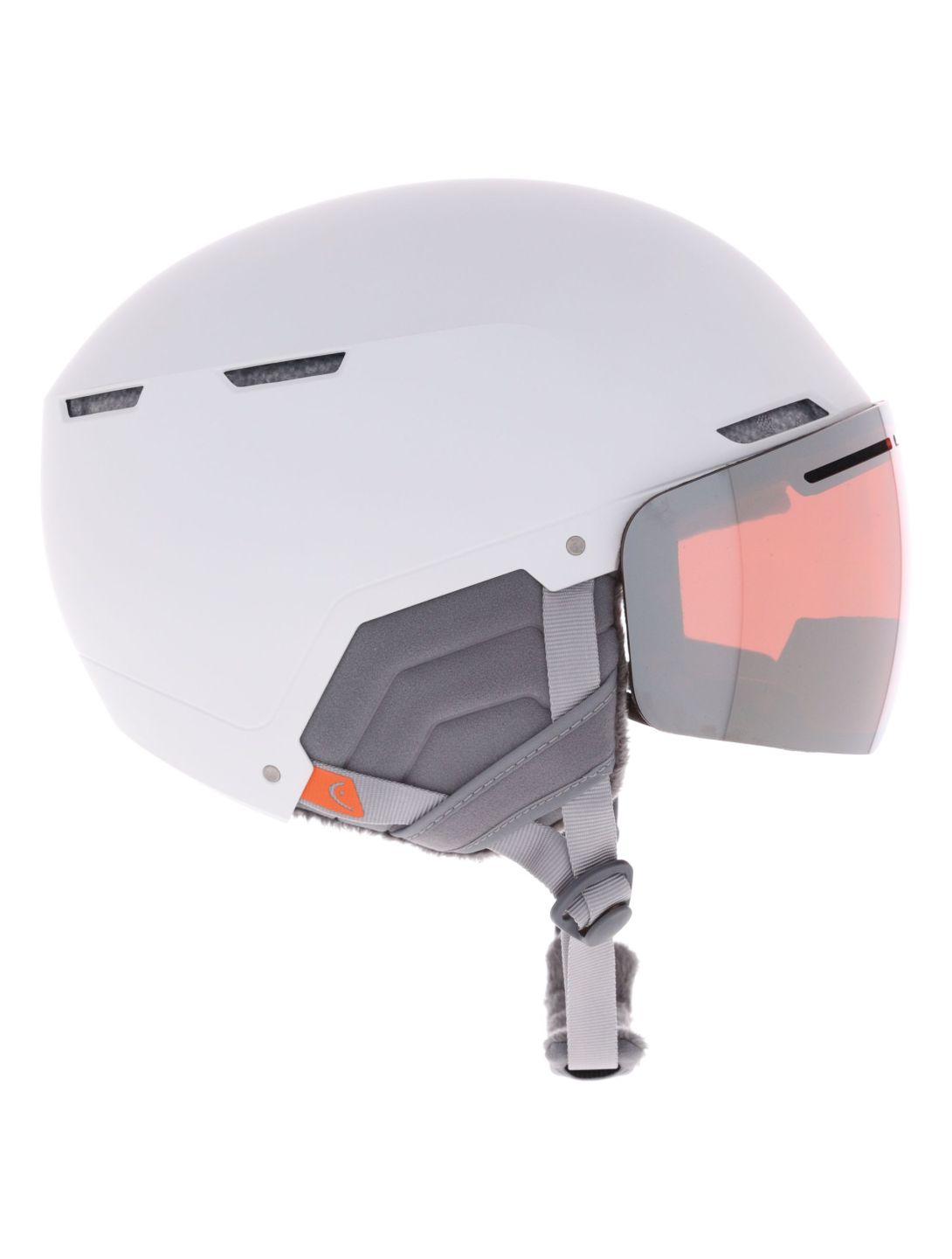 Head, Cinema W casque de ski avec visière unisexe White blanc 