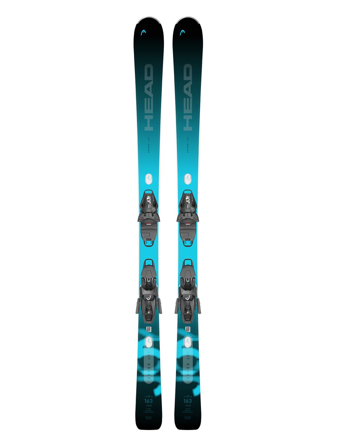 Head, e-super Joy SW + Joy 11 GW skis femmes Blue 