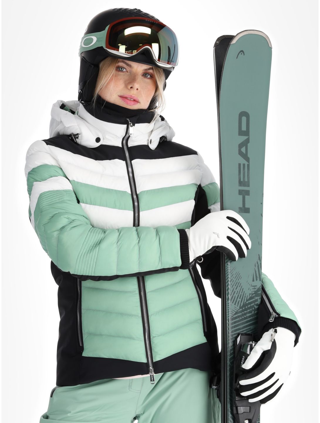 Head, Immensity veste de ski femmes Nile Green vert 