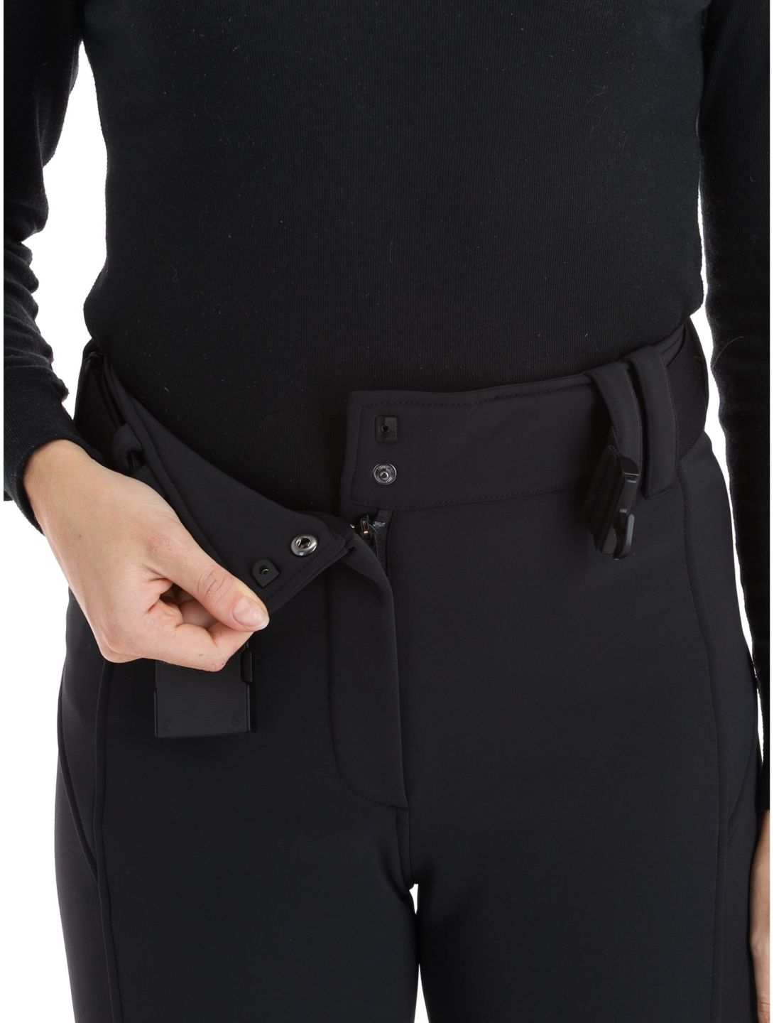 Head, Jet pantalon de ski en softshell femmes Black noir 