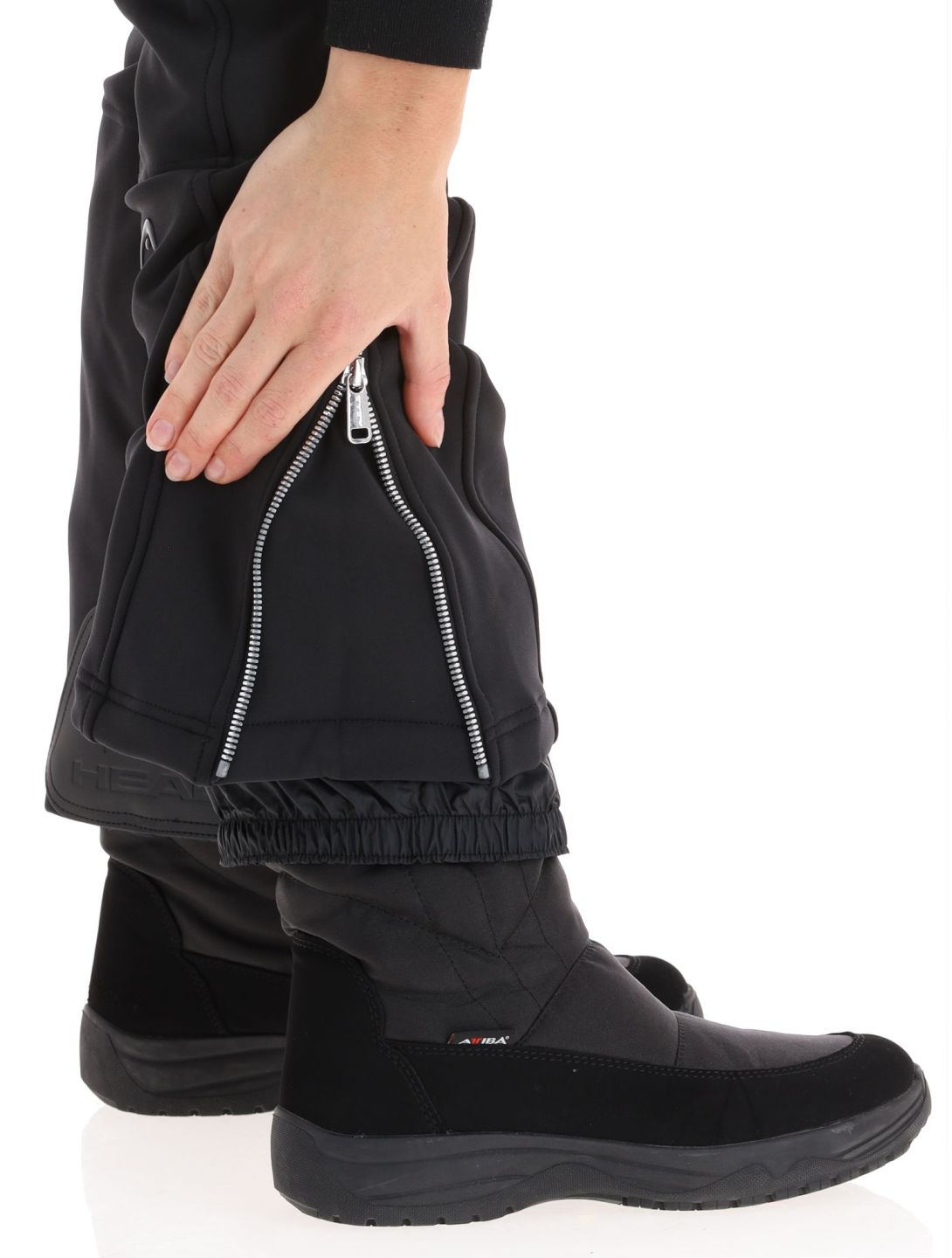 Head, Jet pantalon de ski en softshell femmes Black noir 