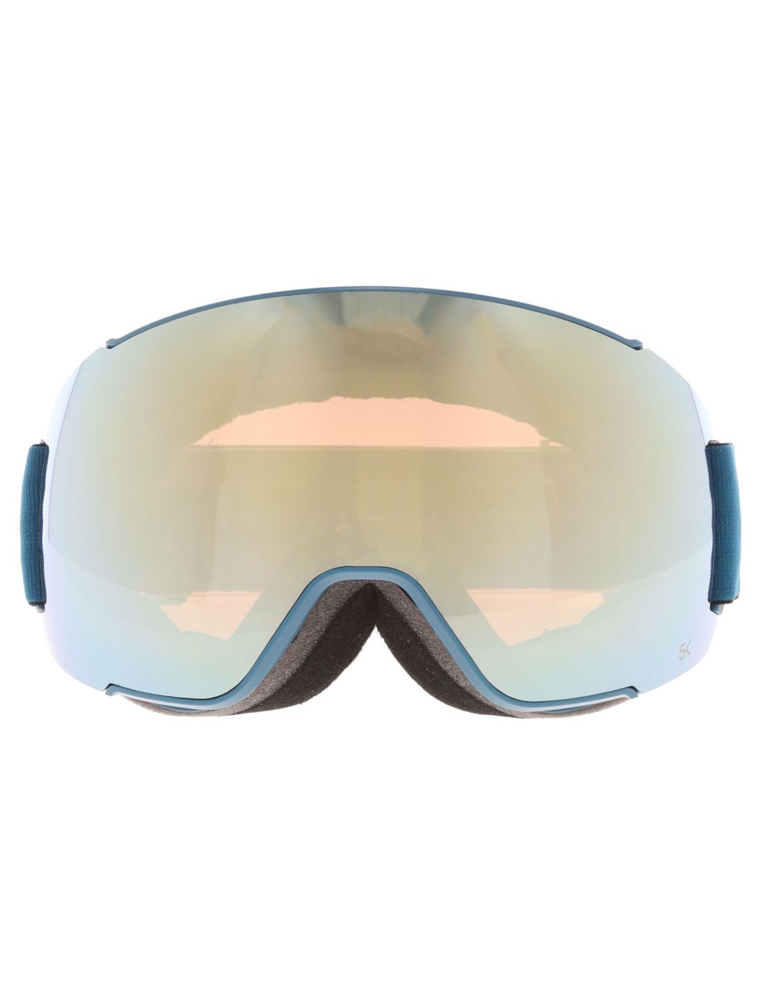 Head, Magnify 5K lunettes de ski objectif supplémentaire unisexe Gold / Petrol bleu, Or 