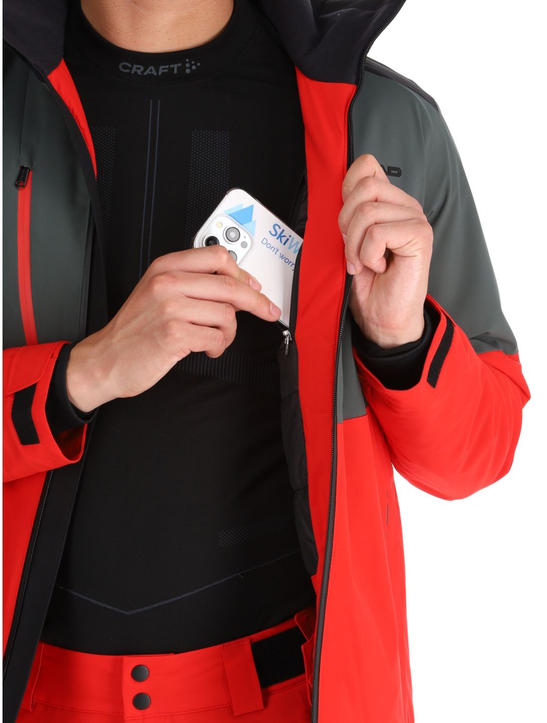 Head, Neo veste de ski hommes Red rouge 