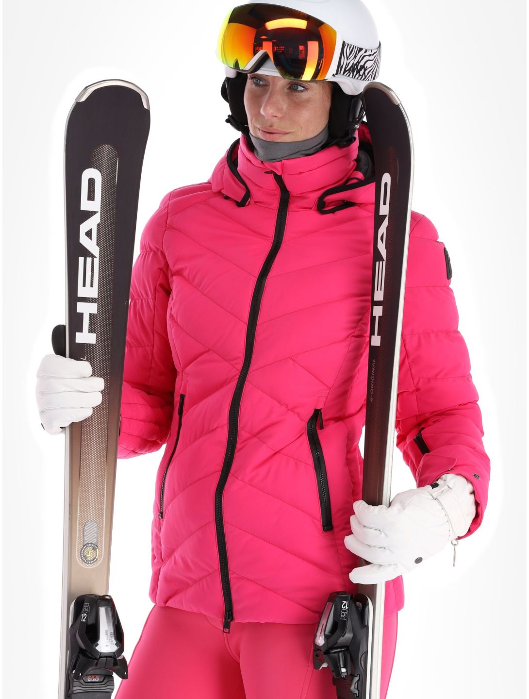 Head, Sabrina veste de ski femmes Fuschia Pink rose 