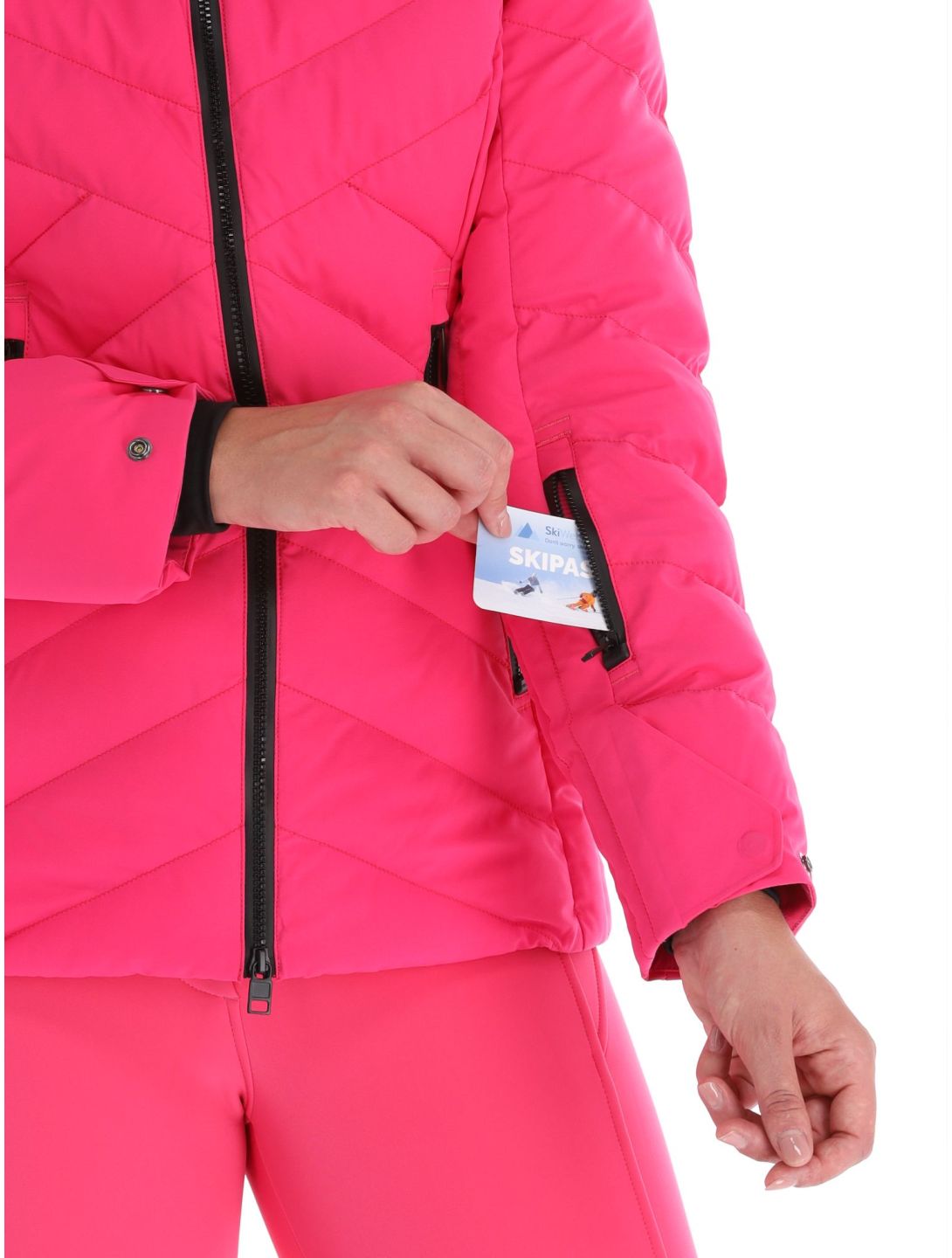 Head, Sabrina veste de ski femmes Fuschia Pink rose 