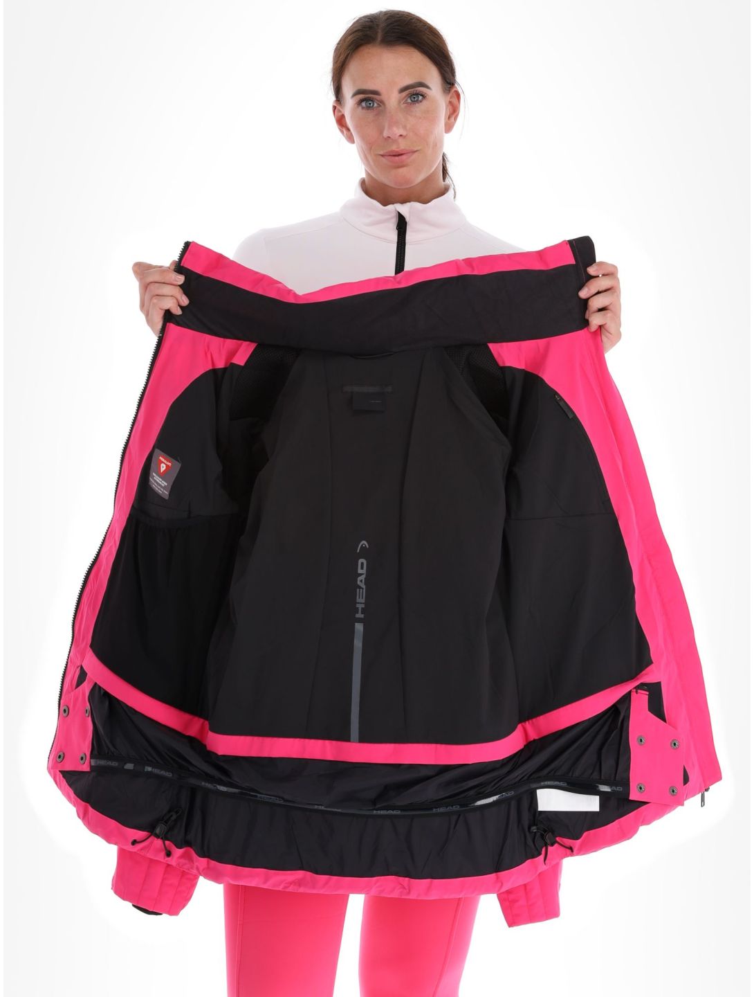 Head, Sabrina veste de ski femmes Fuschia Pink rose 