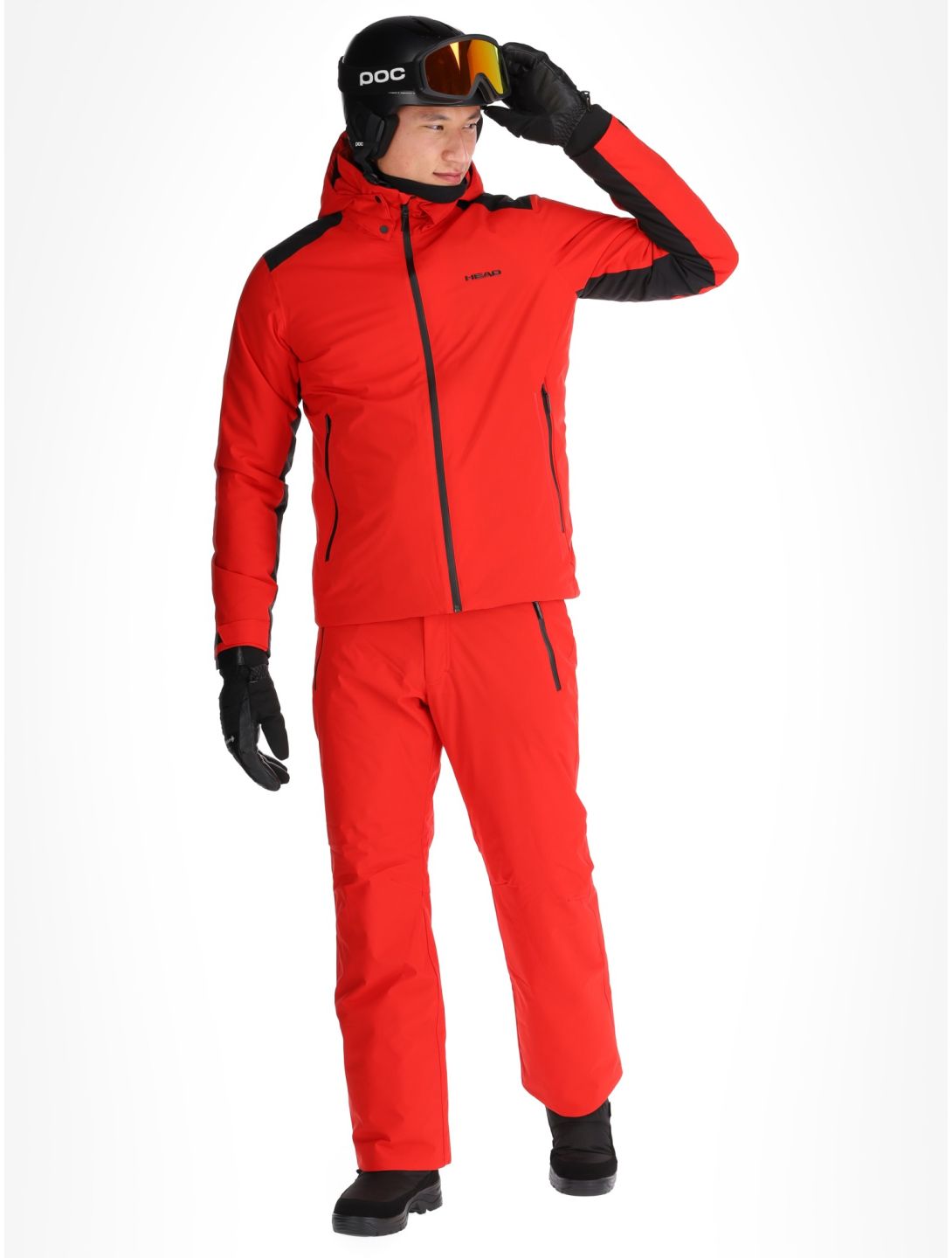 Head, Supershape veste de ski hommes Red rouge 