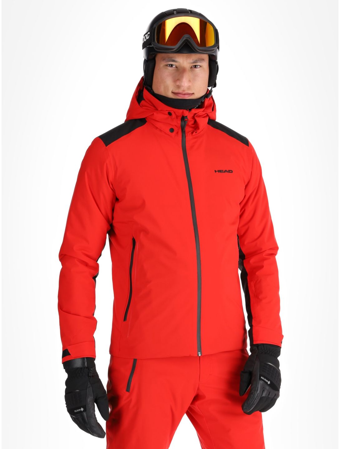 Head, Supershape veste de ski hommes Red rouge 