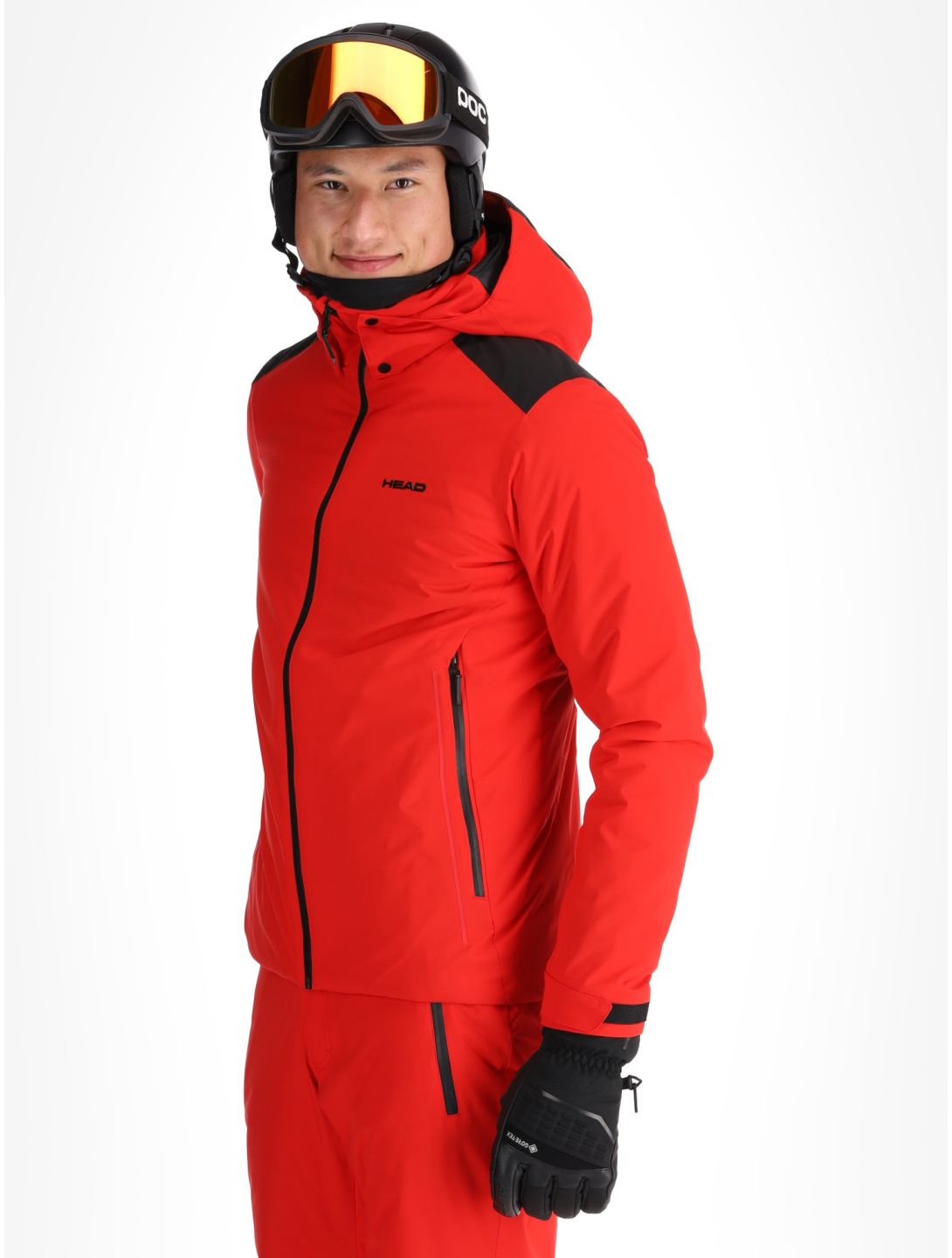 Head, Supershape veste de ski hommes Red rouge 