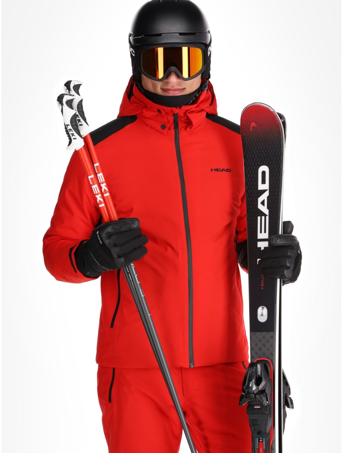 Head, Supershape veste de ski hommes Red rouge 