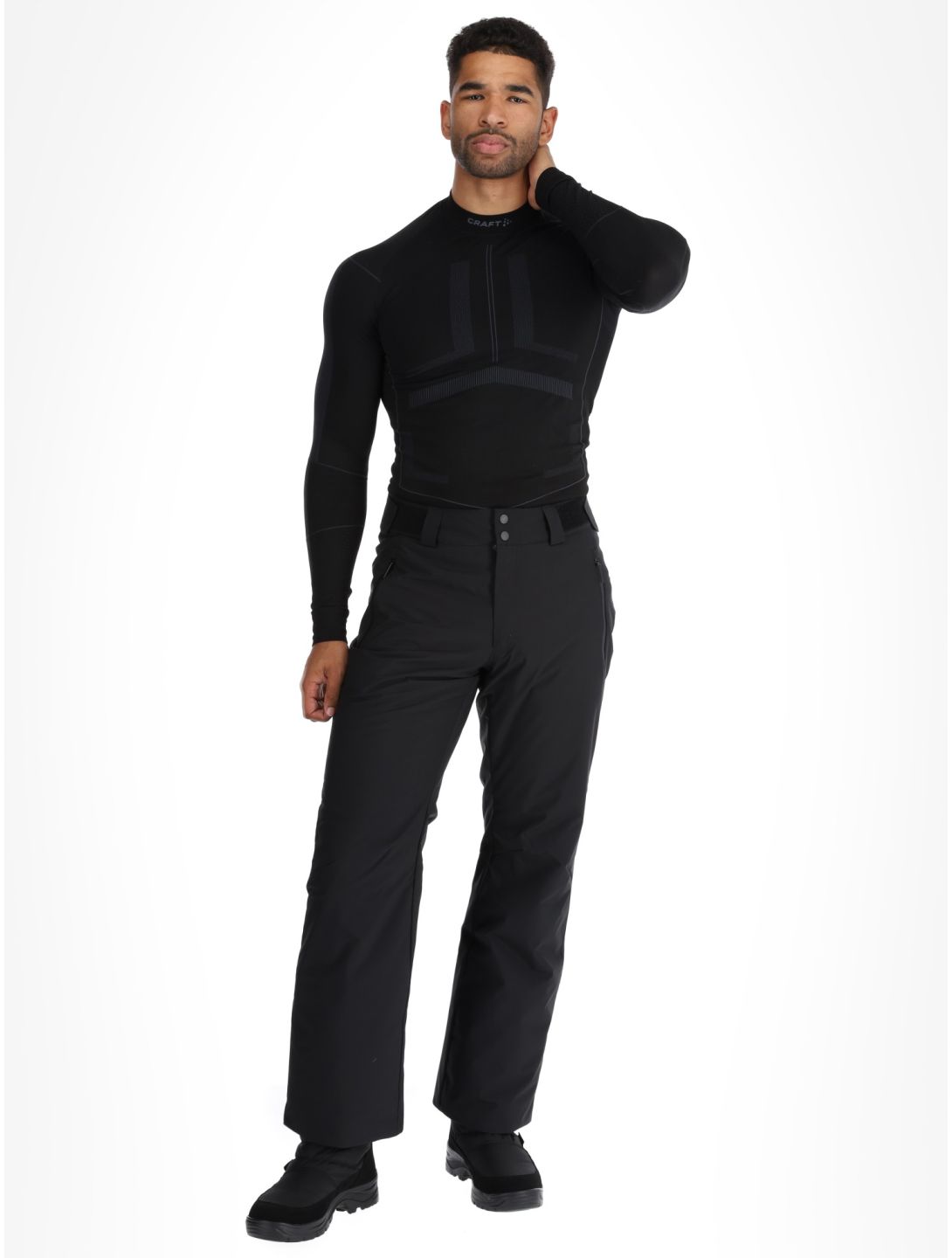 Head, Supershape pantalon de ski hommes Black noir 