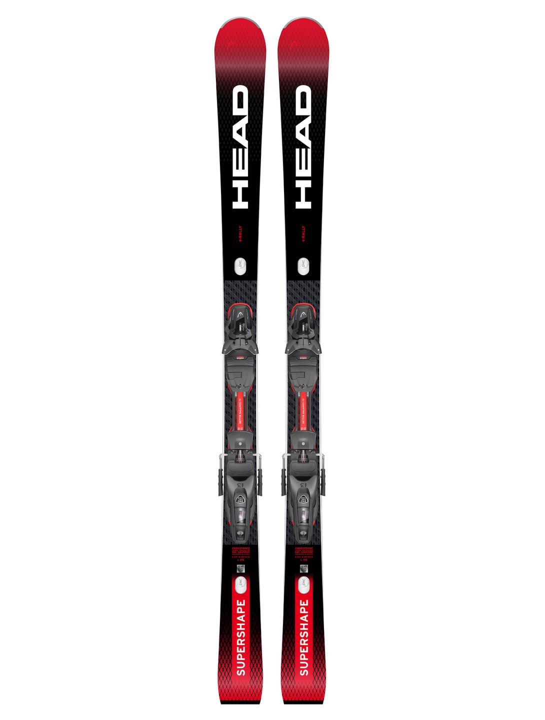 Head, Supershape e-Rally + Protector PR 13 GW skis unisexe Red 