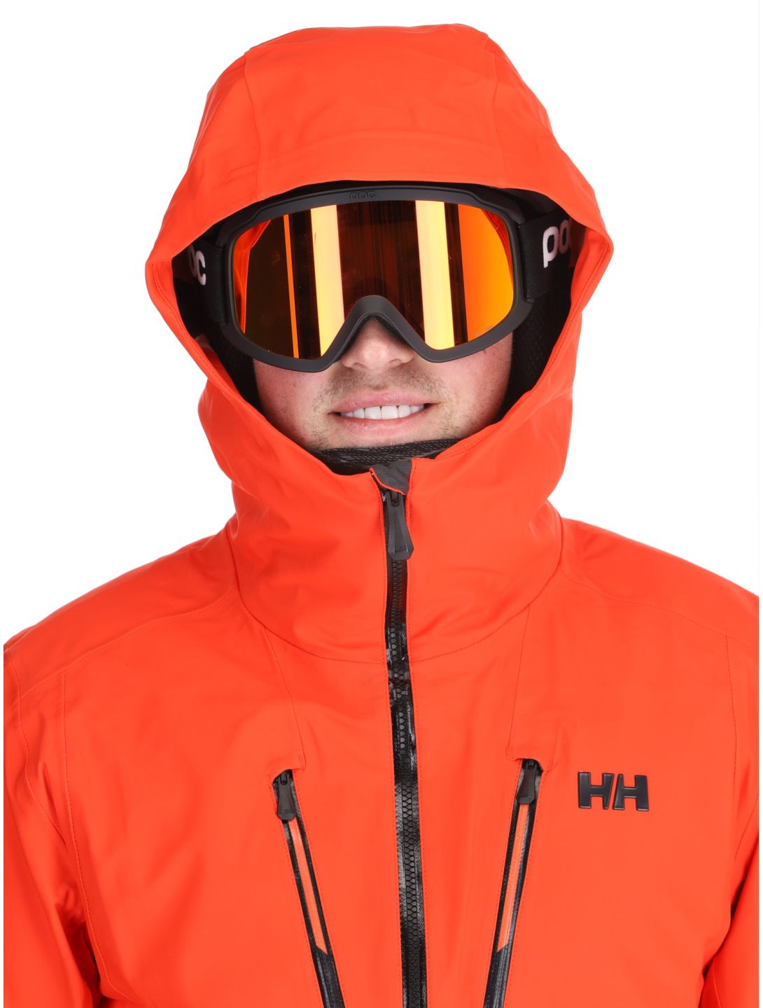 Helly Hansen, Alpha 3L Long Shell veste de ski à coque dure hommes Cherry Tomato orange 