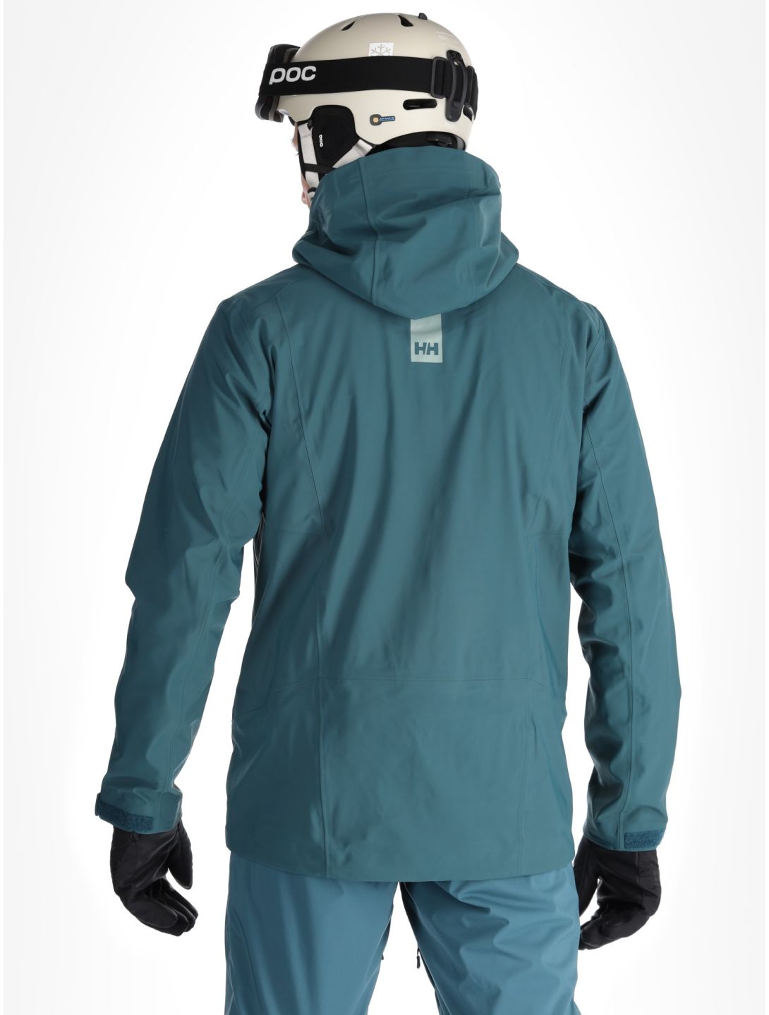 Helly Hansen, Alpha 3L Long Shell veste de ski à coque dure hommes Dark Creek vert 