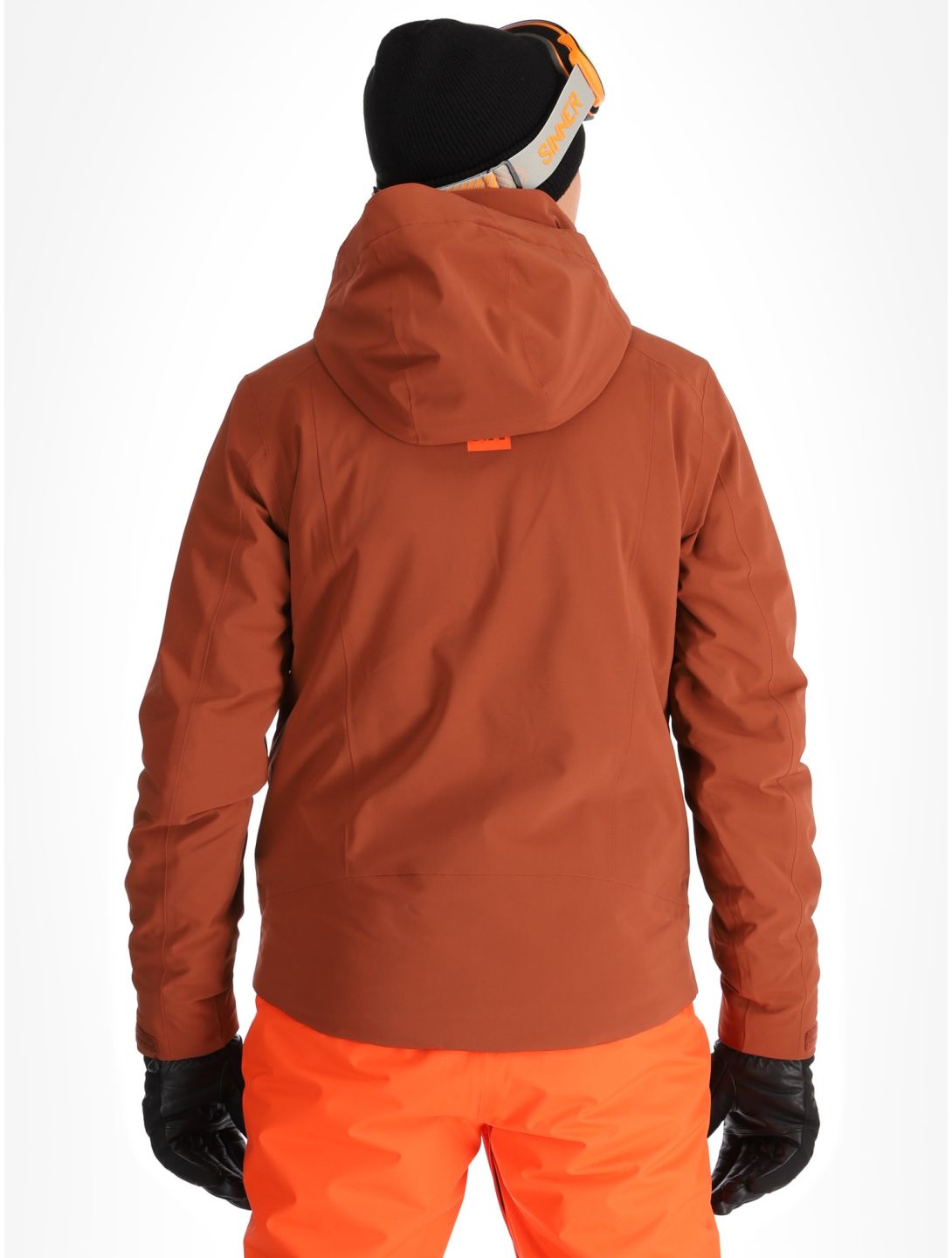 Helly Hansen, Alpha 4.0 veste de ski hommes Iron Oxide brun 