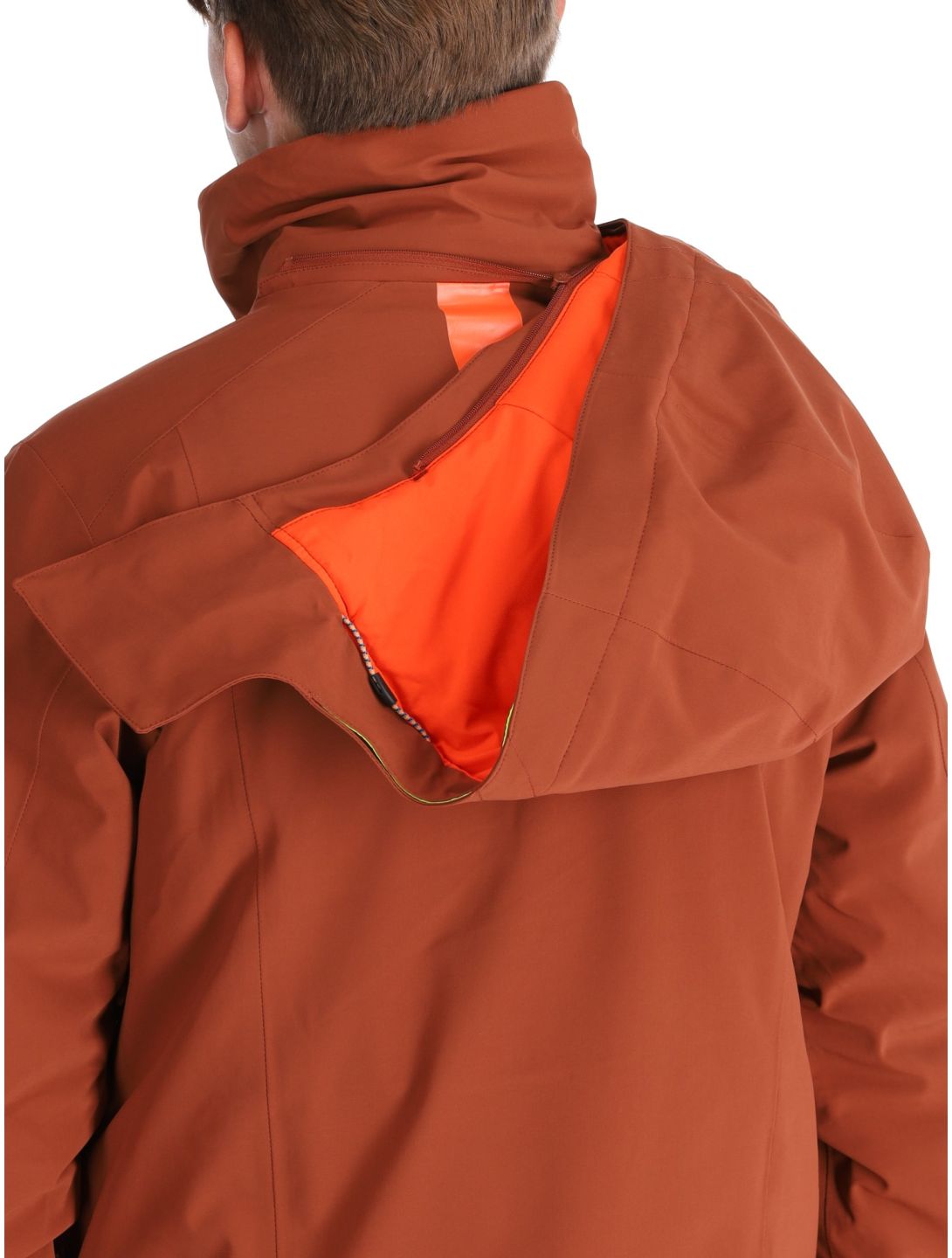 Helly Hansen, Alpha 4.0 veste de ski hommes Iron Oxide brun 