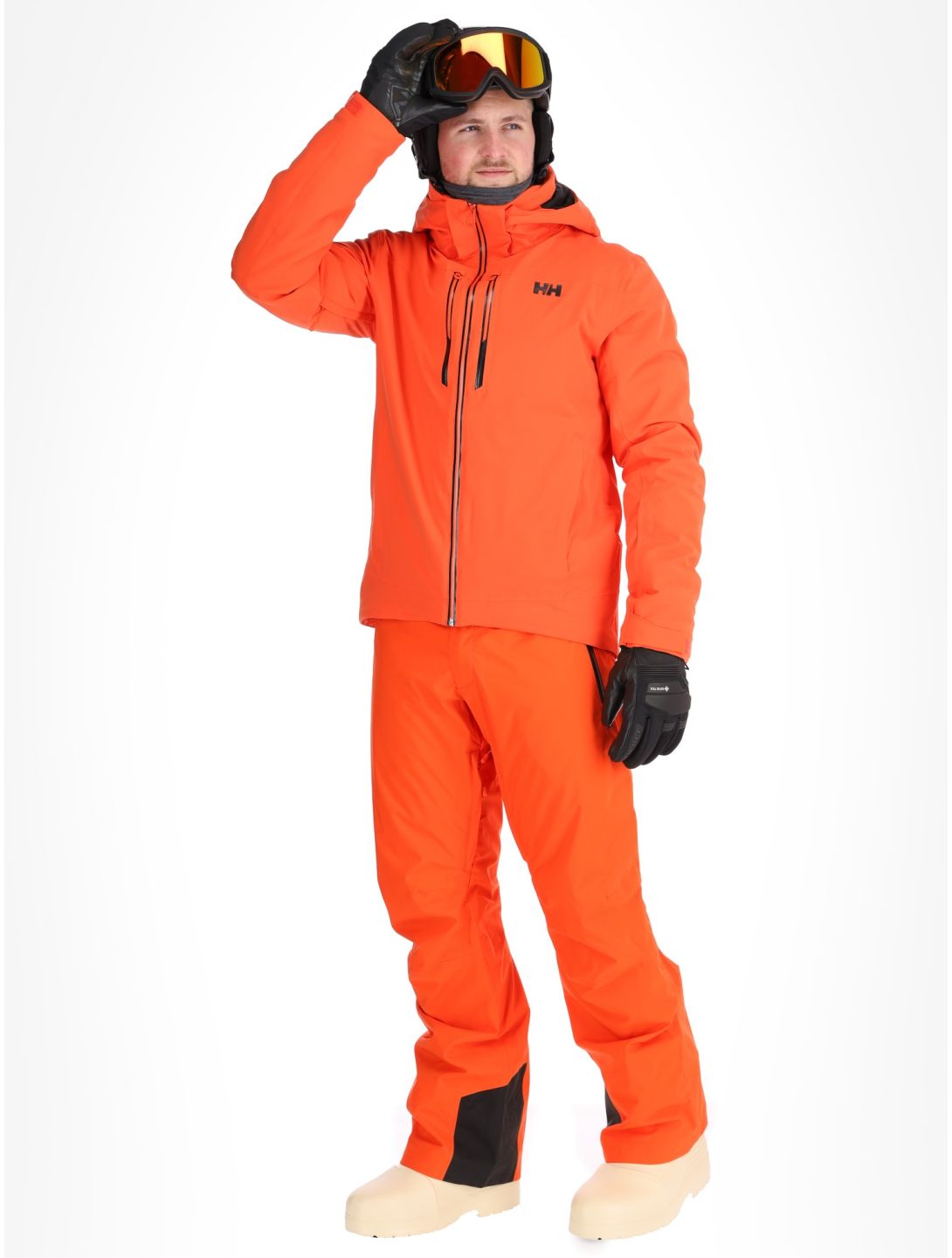 Helly Hansen, Alpha Lifaloft veste de ski hommes Cherry Tomato orange 