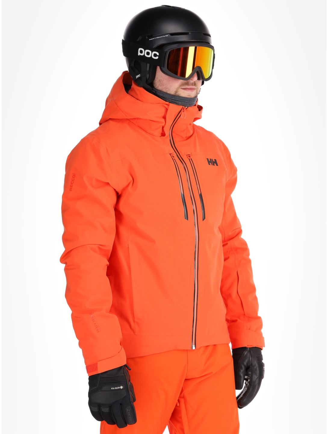 Helly Hansen, Alpha Lifaloft veste de ski hommes Cherry Tomato orange 