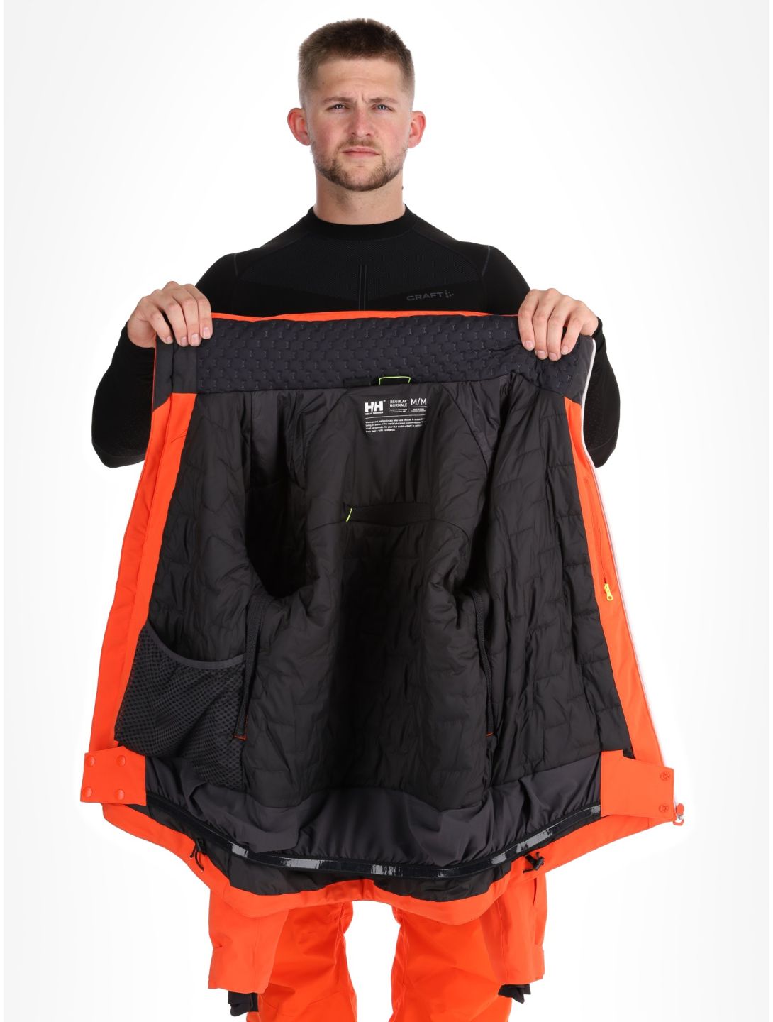 Helly Hansen, Alpha Lifaloft veste de ski hommes Cherry Tomato orange 