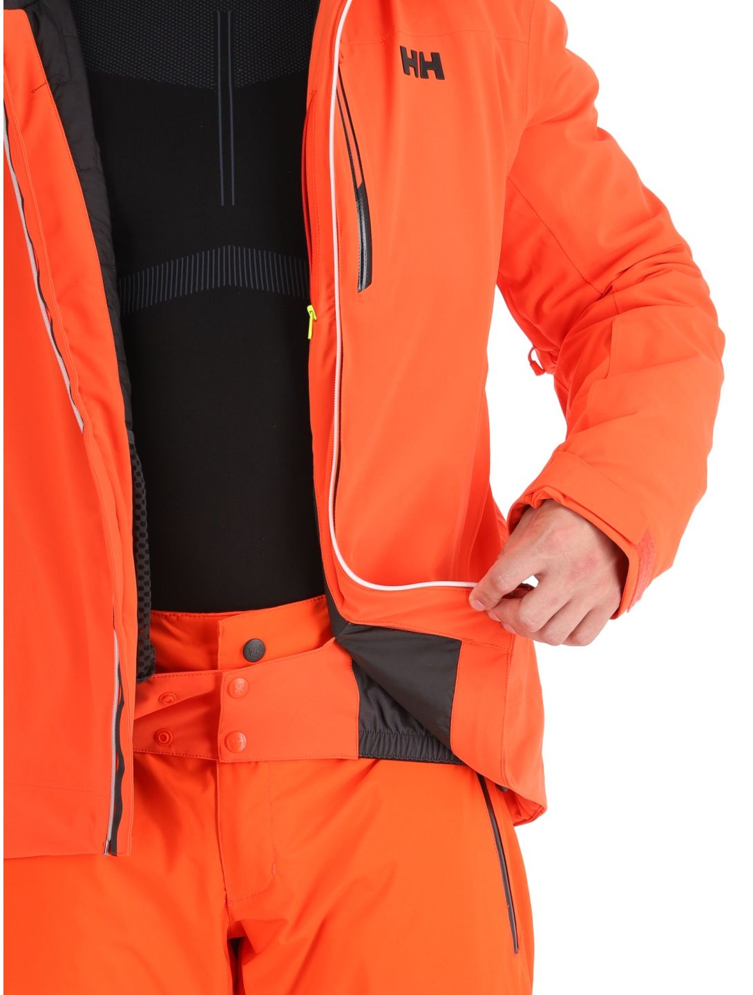 Helly Hansen, Alpha Lifaloft veste de ski hommes Cherry Tomato orange 