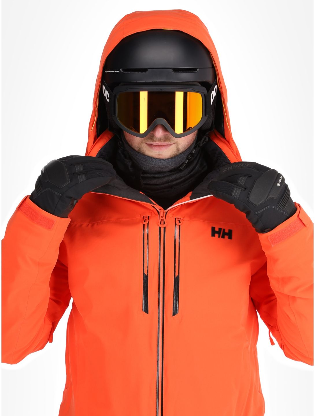 Helly Hansen, Alpha Lifaloft veste de ski hommes Cherry Tomato orange 