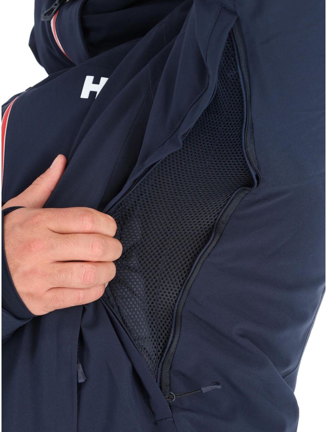 Helly Hansen, Alpha Lifaloft veste de ski hommes Navy bleu 